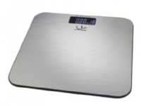 JATA 496N, Elektronisk personvekt, 150 kg, 50 g, kg,lb, firkant, Rustfritt stål