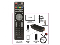 DVB-T/T2-tuner WIWA H.265 MINI TV, Lyd & Bilde - Digital tv-mottakere - Digital TV-mottaker