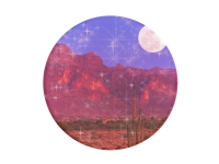 PopSockets Canyon Mirage, Grep, Flerfarget, Universell, 1 stykker, 39,7 mm, 39,7 mm