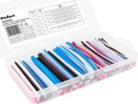 Cabletech Set of heat shrink tubes 10cm – 5 colors 6 diameters – 170 pcs.