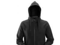 Snickers hoodie storlek 2XL – Svart med lång dragkedja 60% bomull/40% polyester – 2890