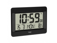 TFA-Dostmann 60.4519.01 Digital väckarklocka Rektangel Svart Plast 12/24h -10 – 50 ° C