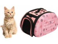 Victoria Fashion Transporter bag for hund katt rosa 35x20 AG644S