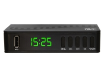 Evolveo EasyPhone ALPHA T2, Kabel, Terrestrisk, Fuld HD, DVB-T2, 576i,576p,720p,1080i,1080p, 4:3,16:9, AVC,DIVX,H.264,HEVC/H.265,MKV, MOV,MP4,MPEG,MPEG4