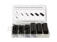 Krympeflex sortiment - Ø2-13mm, 2:1 - Sort (127 stk.)