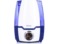 Humidifier Camry CR 7952 White/Blue Type Ultrasonic 32 W Humidification capacity 320 ml/hr Water tank capacity 5.2 L Suitable for rooms up to 25 m²