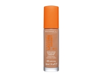 Rimmel Lasting Radiance Foundation, Pumpe flaske, Væske, Classic Beige, Nøytral, Alle hudtyper, Fuktighetsgivende, Utjevning
