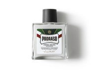 Proraso GREEN, After shave balm, Universell, 100 ml, Beroligende, Oppkvikkende, Fuktighets krem, Rensende, Forfriskende, Regenererende, Eucalyptus, Mentol Dufter - Dufter til menn - Etter barbering