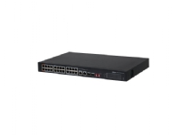 Dahua Technology PoE DH-PFS3226-24ET-240 Ohanterad L2 Gigabit Ethernet (10/100/1000) Gigabit Ethernet Strömförsörjning via Ethernet (PoE) stöd Rackmontering