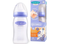 LANSINOH-FEEDING BOTTLE 240ML WITH NATURALWAVE TEAT