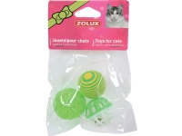 Bilde av Zolux Cat Toys 3 Different Balls 4 Cm