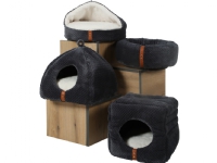 Bilde av Zolux Zolux Cat Bed Paloma With A Cover, 480x480x150 Mm, Gray Color