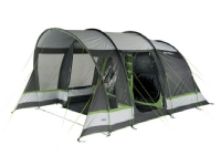 High Peak Garda 4.0, Camping, Hard ramme, Tunell Telt, 4 person(er), 14,7 kg, Grønn, Grå, Lysegrå