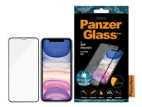PanzerGlass™ | Skjermbeskytter - Ultra-Wide Fit | Apple iPhone XR/iPhone 11 Tele & GPS - Mobilt tilbehør - Skjermbeskyttelse