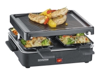 SEVERIN RG 2370 - Raclette/grill - 600 W - sort Kjøkkenapparater - Kjøkkenutstyr - Raclette