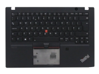Lite-On – Ersättningstangentbord för bärbar dator – bakgrundsbelyst – norsk – svart – med övre skydd – för ThinkPad T14s Gen 1 20T0 20T1