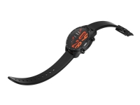 Mobvoi TicWatch Pro 3 Ultra - 47 mm - skyggesvart - smartklokke med bånd - fluororubber - display 1.4 - farge/monokrom (dobbeltlag) - 8 GB - Wi-Fi, NFC, Bluetooth - 41 g Sport & Trening - Pulsklokker og Smartklokker - Smartklokker