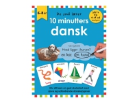 De små lærer - Skriv og visk ud - 10 minutters dansk - Kindergarten-Grade 2 - practice book (paperback) Bøker - Barnebøker