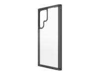 PanzerGlass HardCase - Crystal Black Edition - baksidedeksel for mobiltelefon - termoplast-polyuretan (TPU) - for Samsung Galaxy S22 Ultra Tele & GPS - Mobilt tilbehør - Deksler og vesker