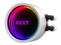 NZXT Kraken X63 White Edition – Vätskekylningssystem för processorer – (för: LGA1156 LGA1366 LGA1155 LGA2011 LGA1150 LGA2011-3 LGA1151 AM4 LGA2066 TRX4 sTRX4 LGA1200) – Aluminium – 280 mm