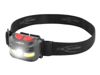 ANSMANN HD250RS - Lommelykt for hodet - LED x 2 - totalt: 9 W - svart Belysning - Annen belysning - Hodelykter