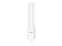 OSRAM DULUX S – LED-glödlampa – form: biax – glaserad finish – G23 – 4 W (motsvarande 9 W) – klass F – varmt vitt ljus – 3000 K