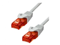 ProXtend – Patch-kabel – RJ-45 (hane) till RJ-45 (hane) – 1.5 m – 6 mm – UTP – CAT 6 – halogenfri hakfri tvinnad – grå