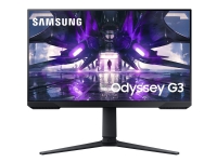 Bilde av Samsung Odyssey G3 S24ag322nu - Led-skjerm - 24 - 1920 X 1080 Full Hd (1080p) @ 165 Hz - Va - 250 Cd/m² - 3000:1 - 1 Ms - Hdmi, Displayport - Svart