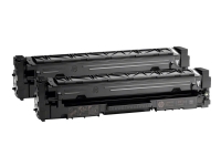 HP 201X – 2-pack – Lång livslängd – svart – original – LaserJet – tonerkassett (CF400XD) – för Color LaserJet Pro M252dn M252dw M252n MFP M274n MFP M277c6 MFP M277dw MFP M277n