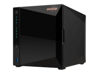 ASUSTOR Drivestor 4 Pro AS3304T - NAS-server - 4 fack - RAID 0, 1, 5, 6, 10, JBOD, 5 hot spare, 1 hot spare - RAM 2 GB - 2.5 Gigabit Ethernet - iSCSI support