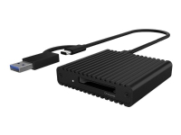 ICY BOX IB-CR404-C31 - Kortleser (CFexpress 2.0 Type B) - USB / USB-C 3.2 Gen 2 Foto og video - Foto- og videotilbehør - Kortlesere