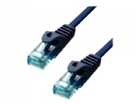 ProXtend – Patch-kabel – RJ-45 (hane) till RJ-45 (hane) – 50 cm – 6 mm – UTP – CAT 6a – IEEE 802.3at – startad halogenfri hakfri – blå