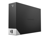 Seagate One Touch with hub STLC14000400 – Hårddisk – 14 TB – extern (stationär) – USB 3.0 – sort – med Seagate Rescue Data Recovery