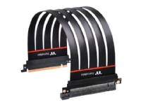 Thermaltake TT Premium PCI-E 4.0 Extender – PCI Express x16-kabel – 164 pin PCI Express (hane) till 164 pin PCI Express (hona) – 30 cm – svart
