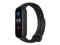 Amazfit Band 5 – Midnattssvart – aktivitetspårare med rem – TPU – midnattssvart – handledsstorlek: 162-235 mm – display 1.1 – Bluetooth – 24 g