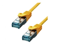 ProXtend - Patch-kabel - RJ-45 (hane) till RJ-45 (hane) - 2 m - 6 mm - SFTP, PiMF - CAT 6a - IEEE 802.3at - halogenfri, hakfri, tvinnad - gul