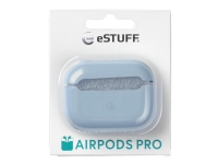 eSTUFF Silicone Case – Fodral för trådlösa hörlurar – silikon – lila – för Apple AirPods Pro