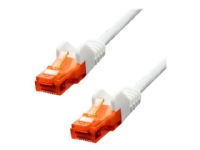 ProXtend – Patch-kabel – RJ-45 (hane) till RJ-45 (hane) – 3 m – 5 mm – UTP – CAT 6 – IEEE 802.3af – startad hakfri tvinnad – vit