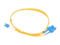 Extralink - Koblingskabel - LC/UPC-enkeltmodus (hann) til SC/UPC-enkeltmodus (hann) - 0.5 m - 3 mm - fiberoptisk - dupleks - G.652D PC tilbehør - Kabler og adaptere - Nettverkskabler