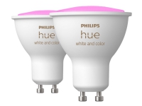 Philips Hue White and Color Ambiance - GU10-lampor - 2-pack