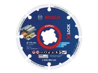Bilde av Bosch Expert - Diamantskjæreplate - For Metall, Rustfritt Stål, Stål, Kobber, Støpejern - 115 Mm - X-lock