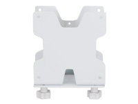 Ergotron – PC-minifäste – stångmontering kan monteras under bord kan monteras på väggskena kan monteras på VESA-fäste – vit