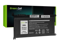 Bilde av Green Cell - Batteri Til Bærbar Pc (standard) (tilsvarer: Dell Wdx0r) - Litiumpolymer - 3400 Mah - 39 Wh - Svart - For Dell Inspiron 13 53xx, 15 55xx, 17 57xx Latitude 13 3379, 3189 Vostro 14 5468, 15 5568