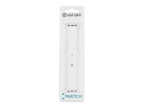 eSTUFF – KlocKräm för smart klocka – vit – för Apple Watch (38 mm 40 mm)