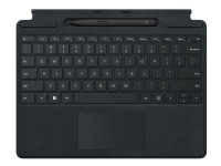 Bilde av Microsoft Surface Pro Signature Keyboard - Tastatur - Med Styreplate, Akselerometer, Lagrings- Og Ladebakke For Surface Slim Pen 2 - Belgisk - Svart - Kommersiell - Med Slim Pen 2 - For Surface Pro 8, Pro X