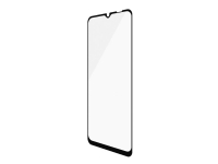 PanzerGlass Case Friendly - Skjermbeskyttelse for mobiltelefon - glass - krystallklar, svart rand - for Samsung Galaxy A12 Tele & GPS - Mobilt tilbehør - Skjermbeskyttelse