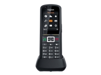 Gigaset R700H Pro - Trådløst ekstra håndsett - med Bluetooth-grensesnitt - DECT\GAP\CAT-iq - svart Tele & GPS - Fastnett & IP telefoner - IP-telefoner