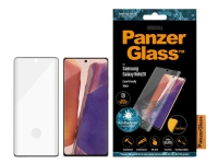 PanzerGlass™ | Case-Friendly – Skærmbeskytter för mobiltelefon – Edge-to-Edge passform – Rammefarve sort | Samsung Galaxy Note20/Note20 5G