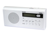 Xoro DAB 100 - Personlig radio - hvit TV, Lyd & Bilde - Stereo - Radio (DAB og FM)