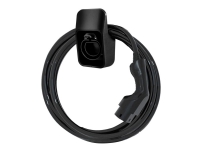 DELTACO e-Charge kabelholder for ladekabel - Type 2 - Svart Bilpleie & Bilutstyr - Utstyr til Garasje - Vegglader & Ladekabler